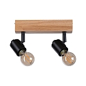 Paulmann Spot ARVID 2-flammer E27, sort d�mpbar