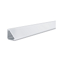 DELTA Profile with diffuser, 200cm, anodized / satin aluminum
