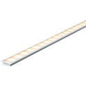 Paulmann Tilbeh�r Indbygningsprofil med diffuser, 200cm, aluminum anodiseret / satineret