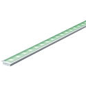 Paulmann Tilbeh�r Indbygningsprofil med diffuser, 200cm, aluminum anodiseret / satineret