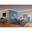 Paulmann Tilbeh�r Profil Hj�rne tilslutning s�t af 2, hj�rne indeni, gr�, plast