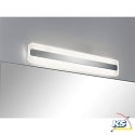 Paulmann LED Mirror luminaire LUKIDA LED Bath luminaire, IP44, 9W, 230V, 600mm, chrome/white