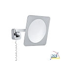 Paulmann LED Cosmetic mirror BELA LED Bath luminaire, IP44, 5,7W, 230V, chrome/white/mirror