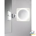Paulmann LED Cosmetic mirror BELA LED Bath luminaire, IP44, 5,7W, 230V, chrome/white/mirror