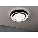 Paulmann V�g- og Loftlampe RAINBOW DYNAMIC lille, tunable white, RGB IP20, sort, hvid d�mpbar