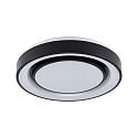 Paulmann V�g- og Loftlampe RAINBOW DYNAMIC lille, tunable white, RGB IP20, sort, hvid d�mpbar