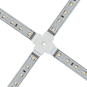 Paulmann Tilbeh�r til MAX LED STRIPE X-samlestykke, hvid, plast