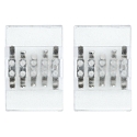 Paulmann Tilbeh�r til MAX LED STRIPE Clip-to-Clip tilslutning, s�t af 2, hvid, til ikke belagt Strips