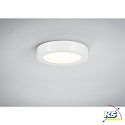 Paulmann LED Ceiling luminaire LUNAR LED Wall luminaire, 170mm, 11W, 230V, white matt