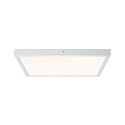LED Ceiling luminaire LUNAR LED Wall luminaire, 600x600mm, 27,4W, 230V, white matt