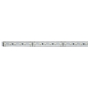 LED Strip MAX LED STRIPE 500, 1m, 7W, 24V, varm hvid, belagt