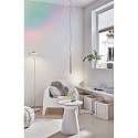 Paulmann Paulmann LED Standerlampe Ramos 13W hvid matt/chrom med fod d�mper
