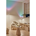 Paulmann Paulmann LED Standerlampe Ramos 13W hvid matt/chrom med fod d�mper