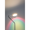 Paulmann Paulmann LED Standerlampe Ramos 13W hvid matt/chrom med fod d�mper