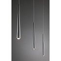Paulmann LED Pedel Gutta aluminium b�rstet