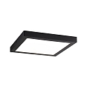 LED Panel ABIA, square, 30x30cm, IP20, 230V, 22W 2700K 2200lm, black matt