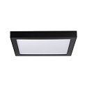 Paulmann LED Panel ABIA, square, 30x30cm, IP20, 230V, 22W 2700K 2200lm, black matt