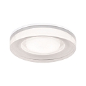Indbygnings loftlampe LUENA GU10 IP65, mat, hvid 