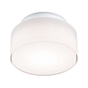 Badev�relse lampe MARO rund IP44, mat, hvid 