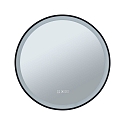 Paulmann Spejl med belysning MIRRA LED � 59CM rund, CCT Switch, med touch-d�mper, med varmefunktion IP44, mat, sort d�mpbar