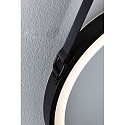 Paulmann Spejl med belysning MIRO � 40CM rund, tunable white, med suspensionss�t IP44, sort mat 