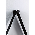 Paulmann Spejl med belysning MIRO � 40CM rund, tunable white, med suspensionss�t IP44, sort mat 