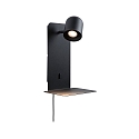 Paulmann L�selampe MALENA med USB tilslutning GU10 IP20, sort 