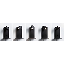 Paulmann L�selampe MALENA med USB tilslutning GU10 IP20, sort 