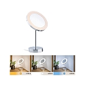 mirror with lighting MASUA IP44 - 3X ZOOM 3-fold, round, CCT Switch, with plug, adjustable IP44 / IP20, chrome 