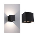 Paulmann Batteri v�glampe NYARA UP&DOWN firkantet IP44, sort 