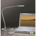Paulmann LED Table lamp PLAZA, 3W, 350mA, 230V/12V, brushed iron