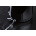 Paulmann Batteri bordlampe ONZO med USB tilslutning, med touch-d�mper IP44, blank, sort d�mpbar