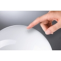 Paulmann Batteri bordlampe ONZO med USB tilslutning, med touch-d�mper IP44, blank, hvid d�mpbar