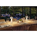 Paulmann Batteri bordlampe ONZO med USB tilslutning, med touch-d�mper IP44, blank, hvid d�mpbar