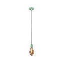 Pendel NEORDIC TILLA 1-flamme E27 IP20, lysegr�n d�mpbar