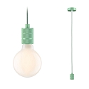 Pendel NEORDIC TILLA 1-flamme E27 IP20, lysegr�n d�mpbar