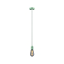 Pendel NEORDIC TILLA 1-flamme E27 IP20, lysegr�n d�mpbar