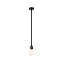 Paulmann Pendel NEORDIC TILLA 1-flamme E27 IP20, sort d�mpbar