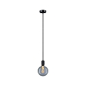Paulmann Pendel NEORDIC TILLA 1-flamme E27 IP20, sort d�mpbar