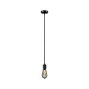 Paulmann Pendel NEORDIC TILLA 1-flamme E27 IP20, sort d�mpbar