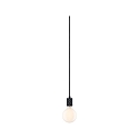 Pendel NEORDIC TILLA med afbryder, med stik E27 IP20, grafitsort d�mpbar