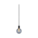 Paulmann Pendel NEORDIC TILLA med afbryder, med stik E27 IP20, grafitsort d�mpbar