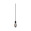 Paulmann Pendel NEORDIC TILLA med afbryder, med stik E27 IP20, grafitsort d�mpbar