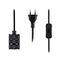Paulmann Pendel NEORDIC TILLA med afbryder, med stik E27 IP20, grafitsort d�mpbar