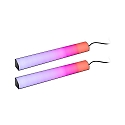 Paulmann Lysb�jle s�t med 2, RGB IP20, sort d�mpbar