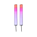 Paulmann Lysb�jle s�t med 2, RGB IP20, sort d�mpbar