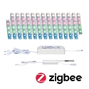 light strip system MAXLED 500 ZIGBEE RGBW PROTECT COVER set of 1, RGBW, ZigBee controllable silver