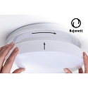 Paulmann Væg- og Loftlampe HOMESPA AXIN LED rund E27 IP44, hvid dæmpbar