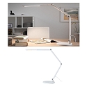 Paulmann Bordlampe FLEXBAR LED tunable white, justerbar, hvid d�mpbar