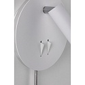 Paulmann reading lamp TABARI LED adjustable, indirect IP20, chrome, metal, white 